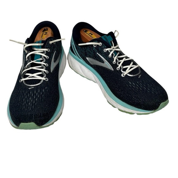 Brooks Blue/Turquoise Ghost 12 DNA Loft Running Sneakers Sz 10 - Picture 1 of 13